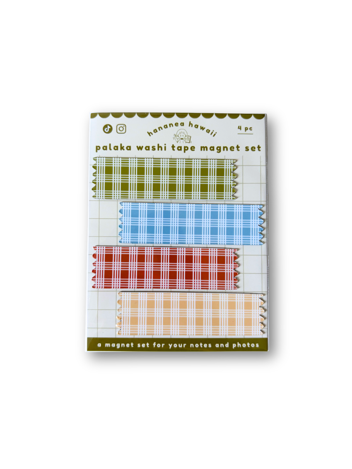 Palaka Washi Tape Magnet Set