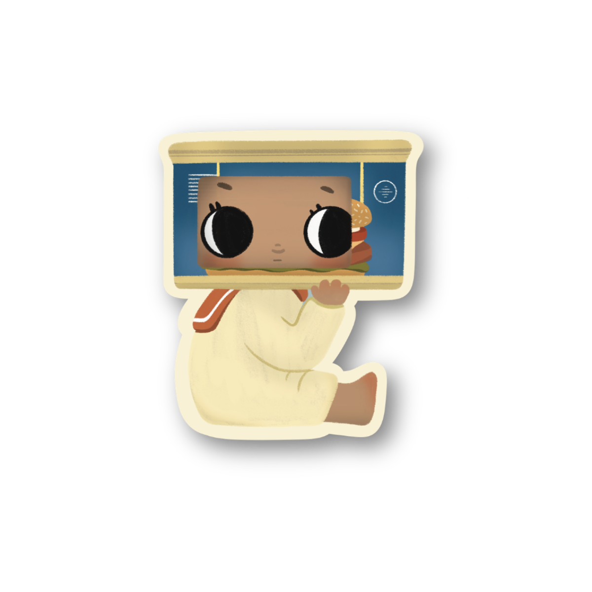 little miss spam sticker