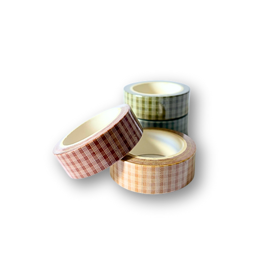 Palaka washi tapes against a white background.