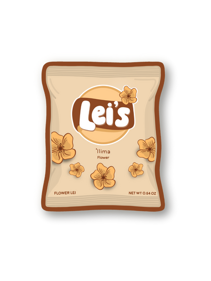 Bag of Lei's Sticker - ʻIlima