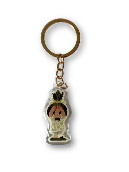 Little Miss Foodie Cutie Keychain
