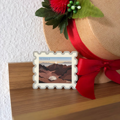 Haleakalā Postage Stamp Sticker