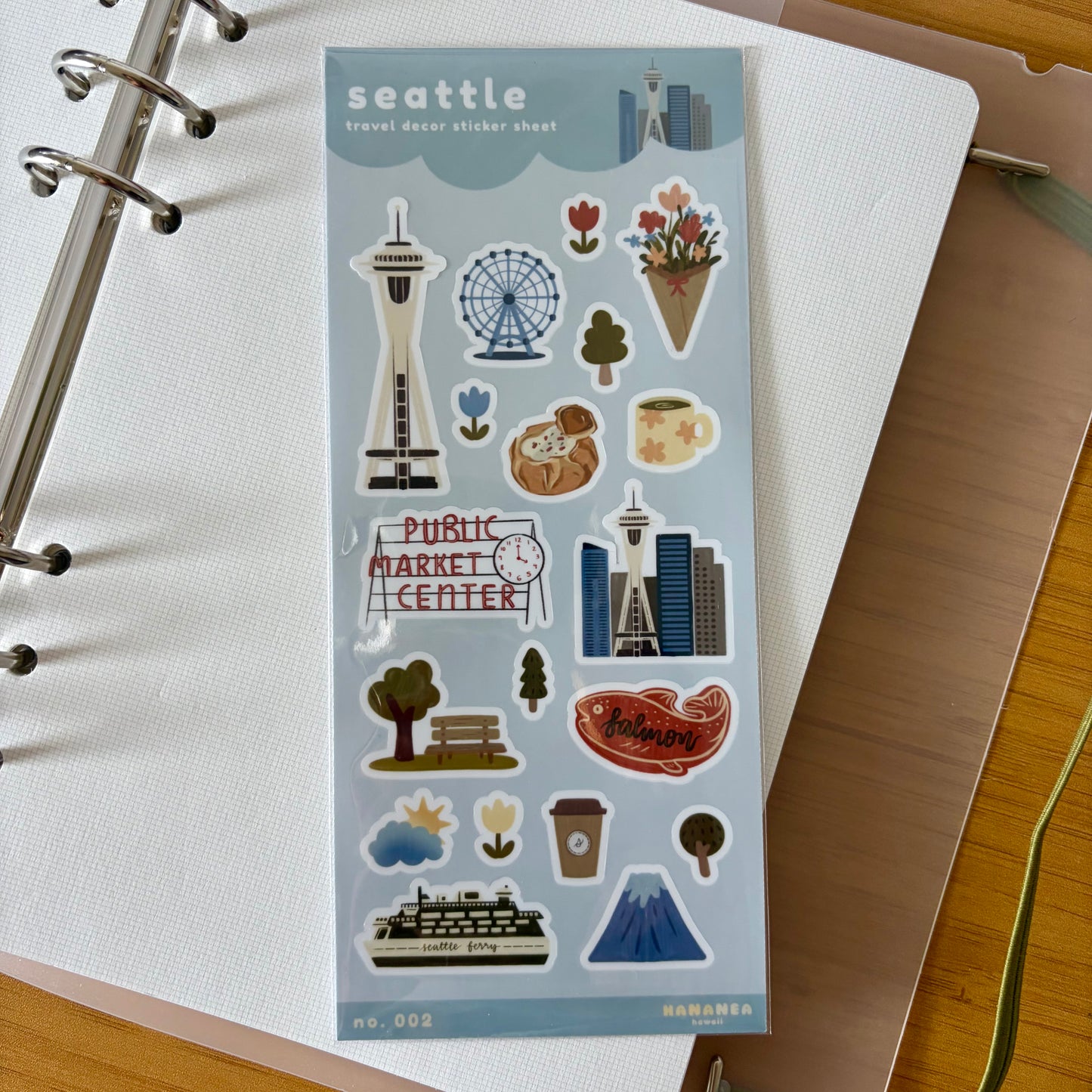 Seattle Sticker Sheet