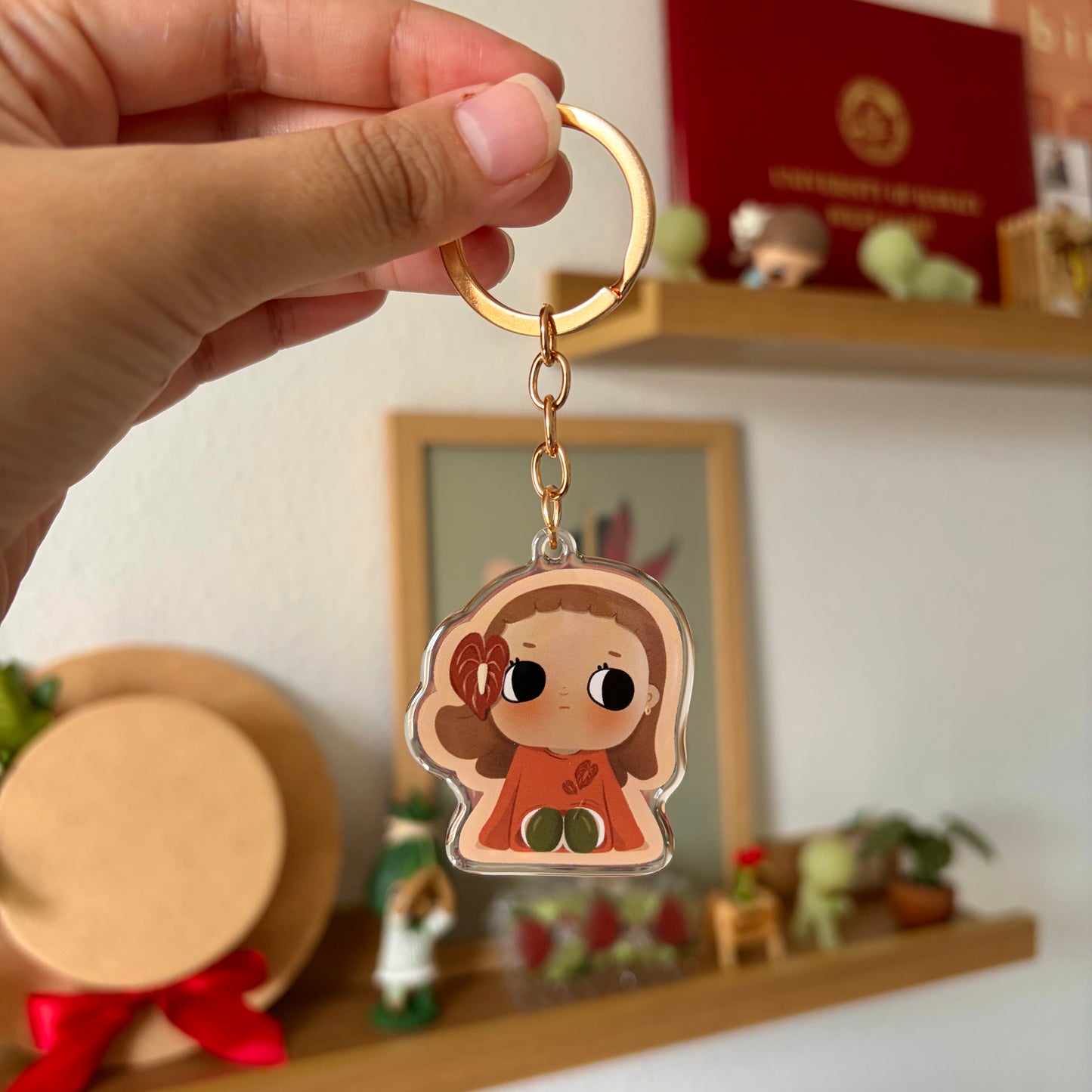 Little Miss Pua Keychain