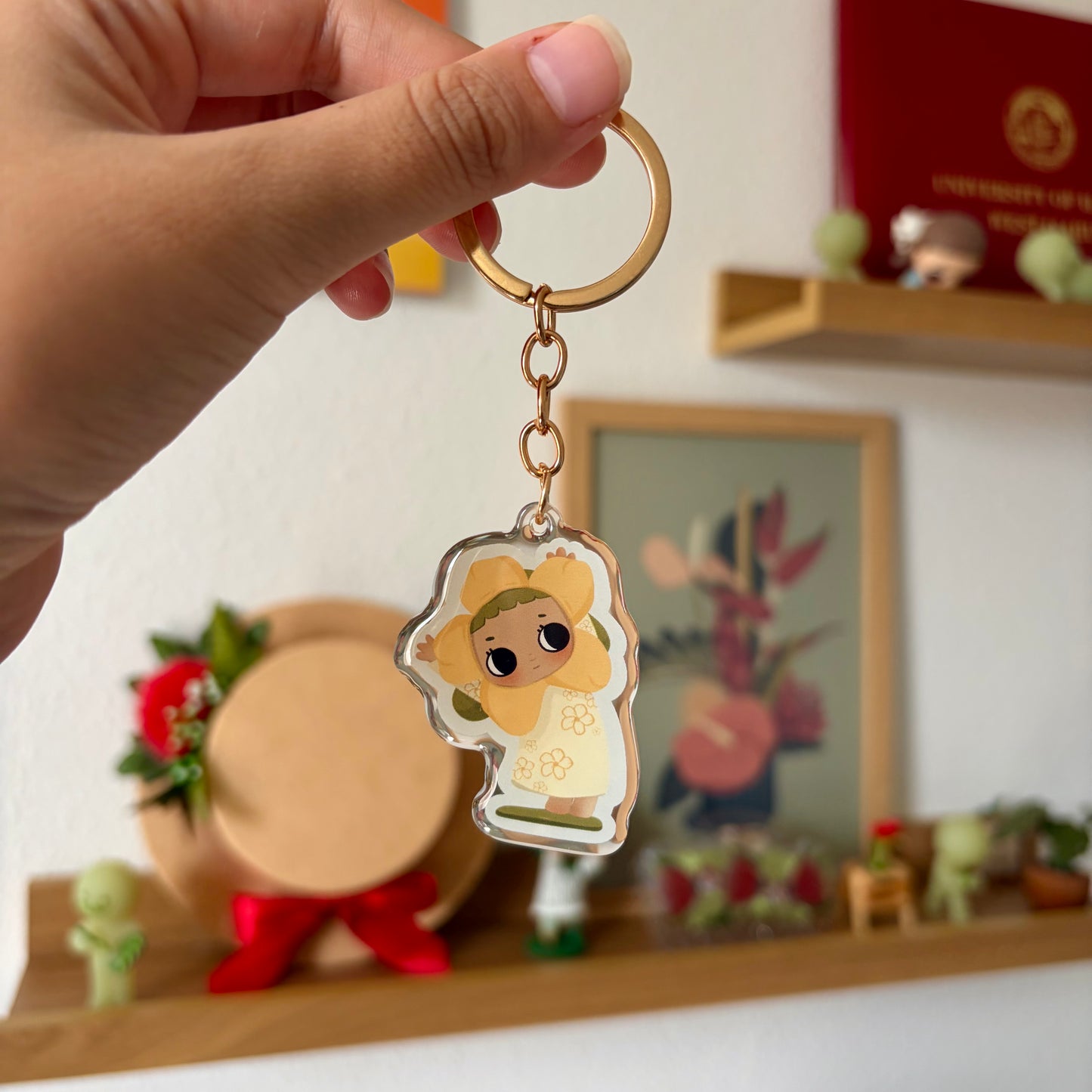Little Miss Pua Keychain