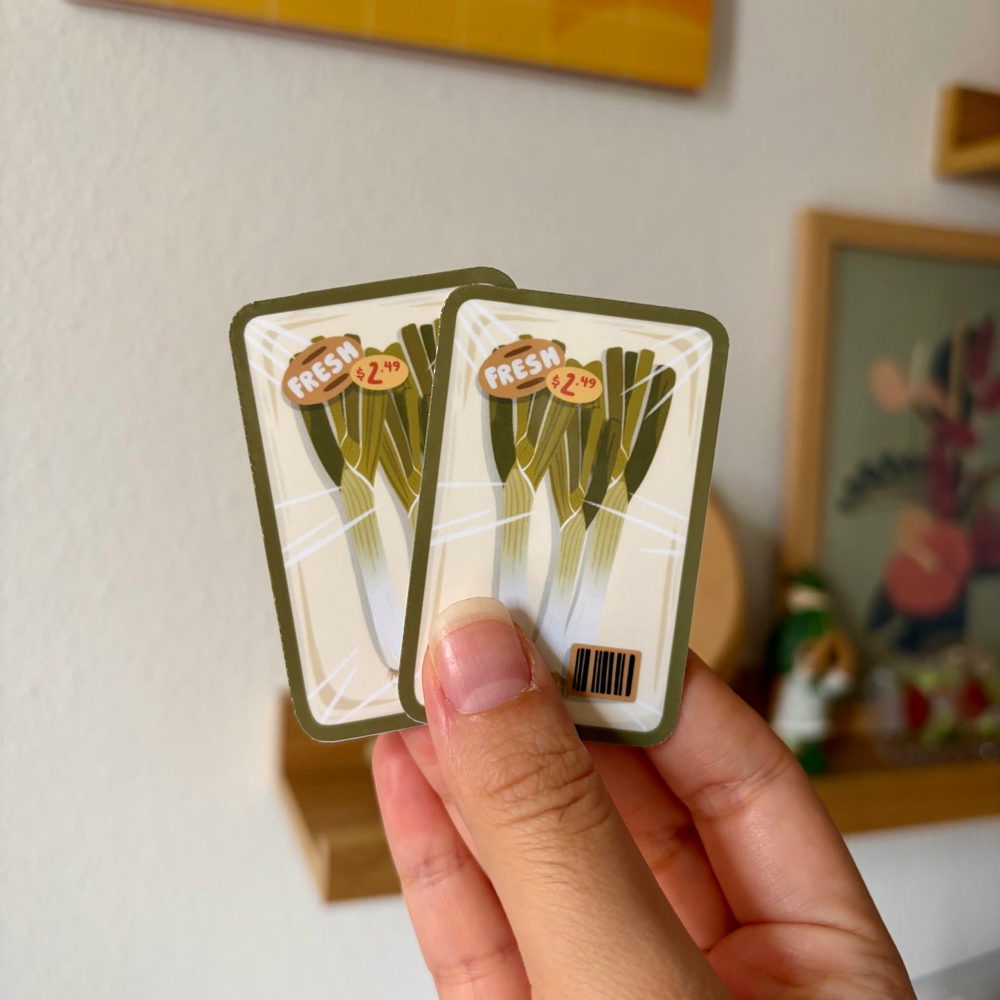 Green Onion Sticker
