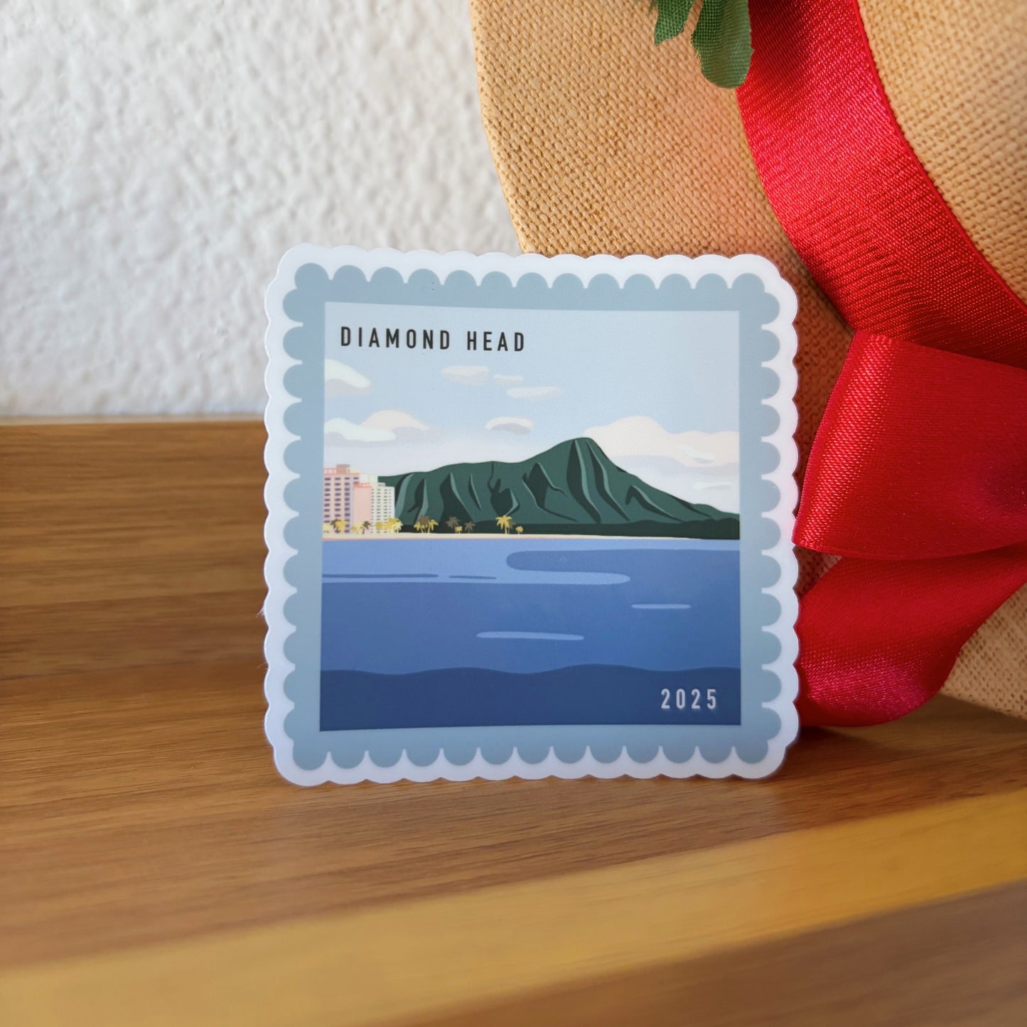 diamond head sticker