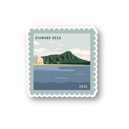 diamond head sticker