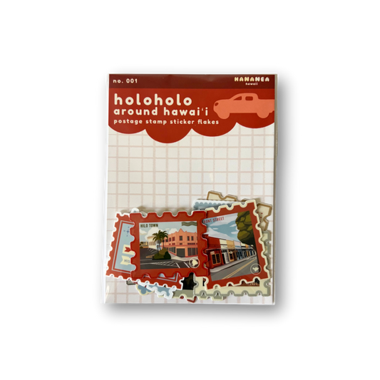 holoholo sticker flake pack