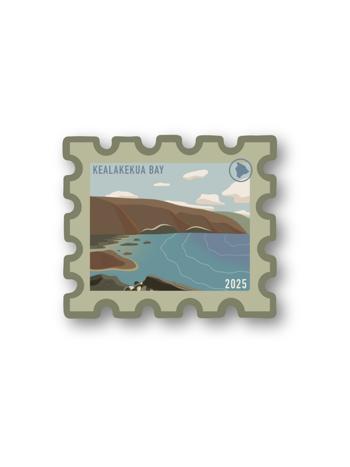 kealakekua bay sticker
