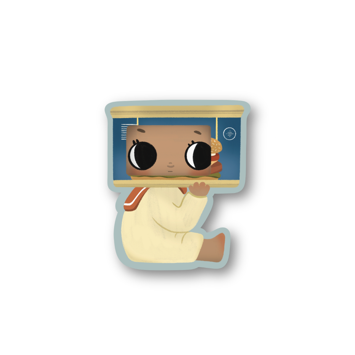 little miss spam sticker