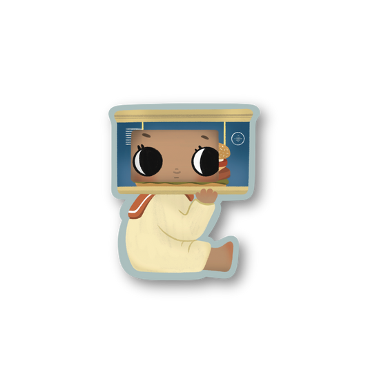 little miss spam sticker