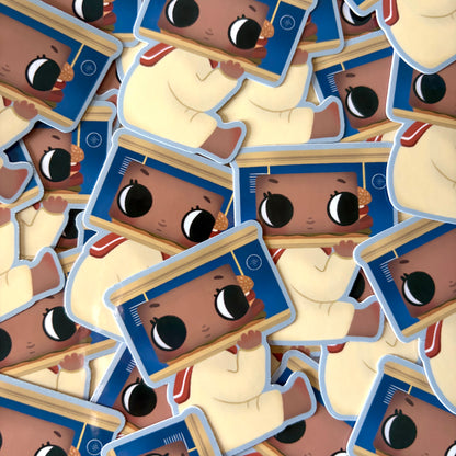 multiple little miss spam stickers