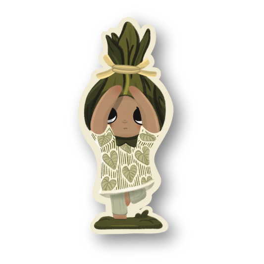 little miss laulau sticker
