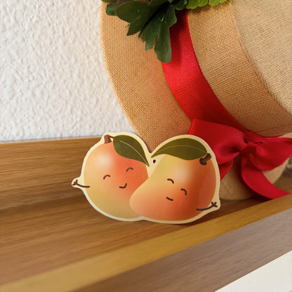 pair of mangos sticker