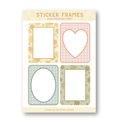 pua sticker frame